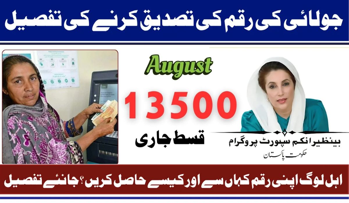 8171 BISP 13500 July 2025 – Check CNIC Status and Online Payment Details