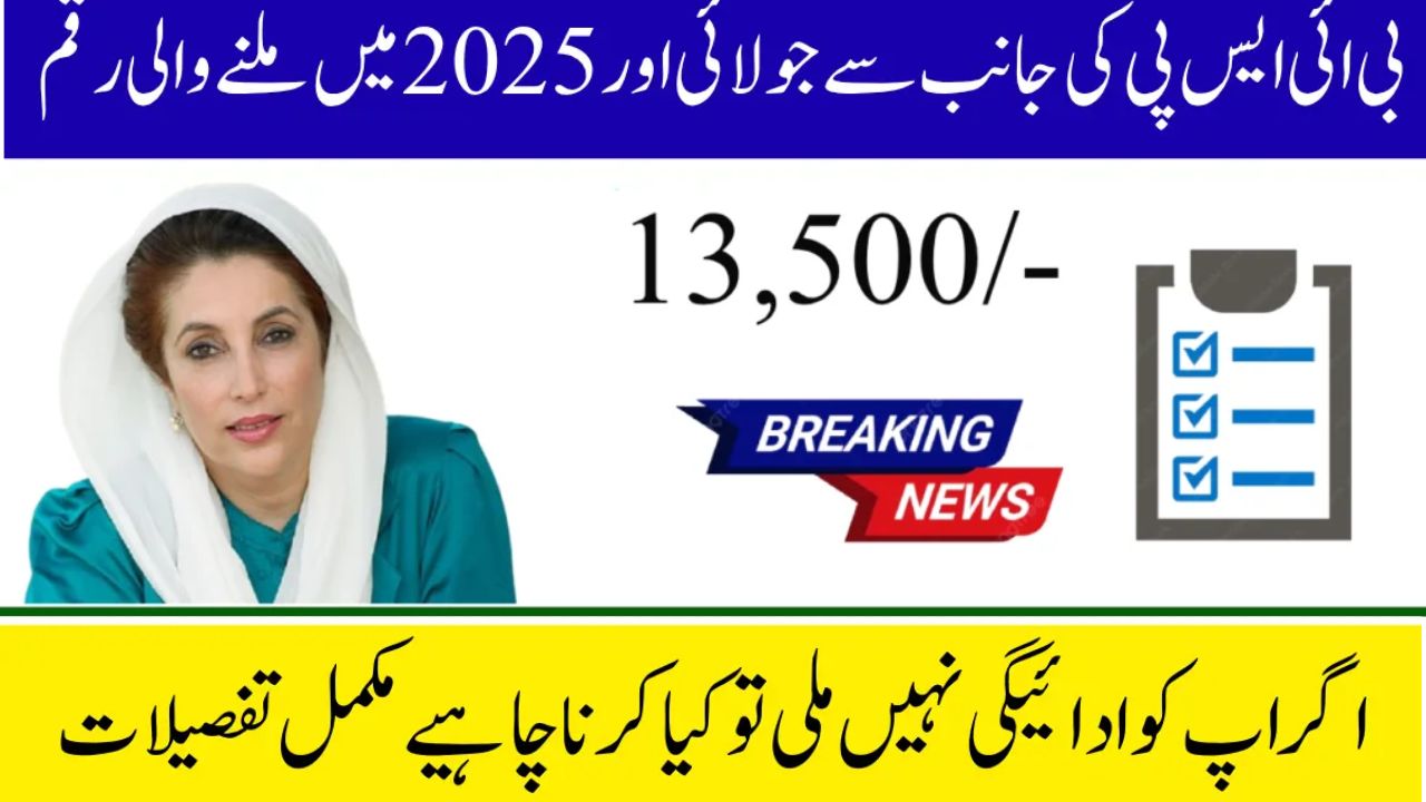 BISP 8171 Payment July 2025