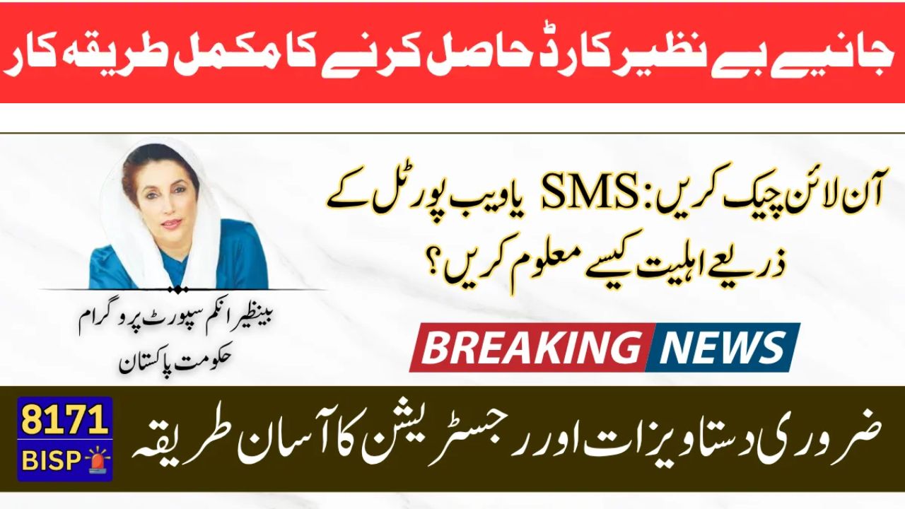 BISP 8171 Update July 2025: Get Rs. 14,500 with New Payment Card & District Expansion